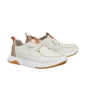 Men’s Wally Drift Classic Shoes in Silver Birch/White