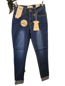 Heart of Pine Roll Cuff Skinny Jeans