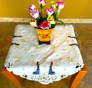 H1088 Angels Table Topper 33"x33" Square.