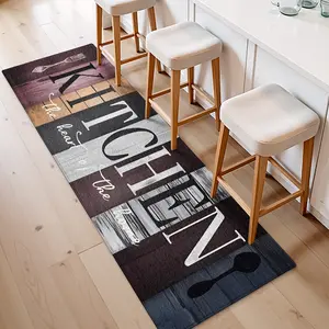 Modern Abstract Print Soft Polyester Runners Rug, Contemporary Rugs, Waterproof Stain Resistant, Multiple Sizes Available for Bedroom Porch Indoor Use