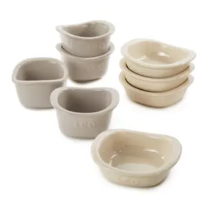 BergHOFF Balance Stone 8Pc Square Ramekin Set