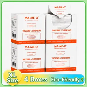 Disposable Face Towels XL Size, Ultra Soft, 160 Count, Gentle For Sensitive Skin, Facial Dry Wipe for Skincare & Makeup Removal, Chemical-Free, Thickened Towel Cosmetic Daily, Dealsforyou