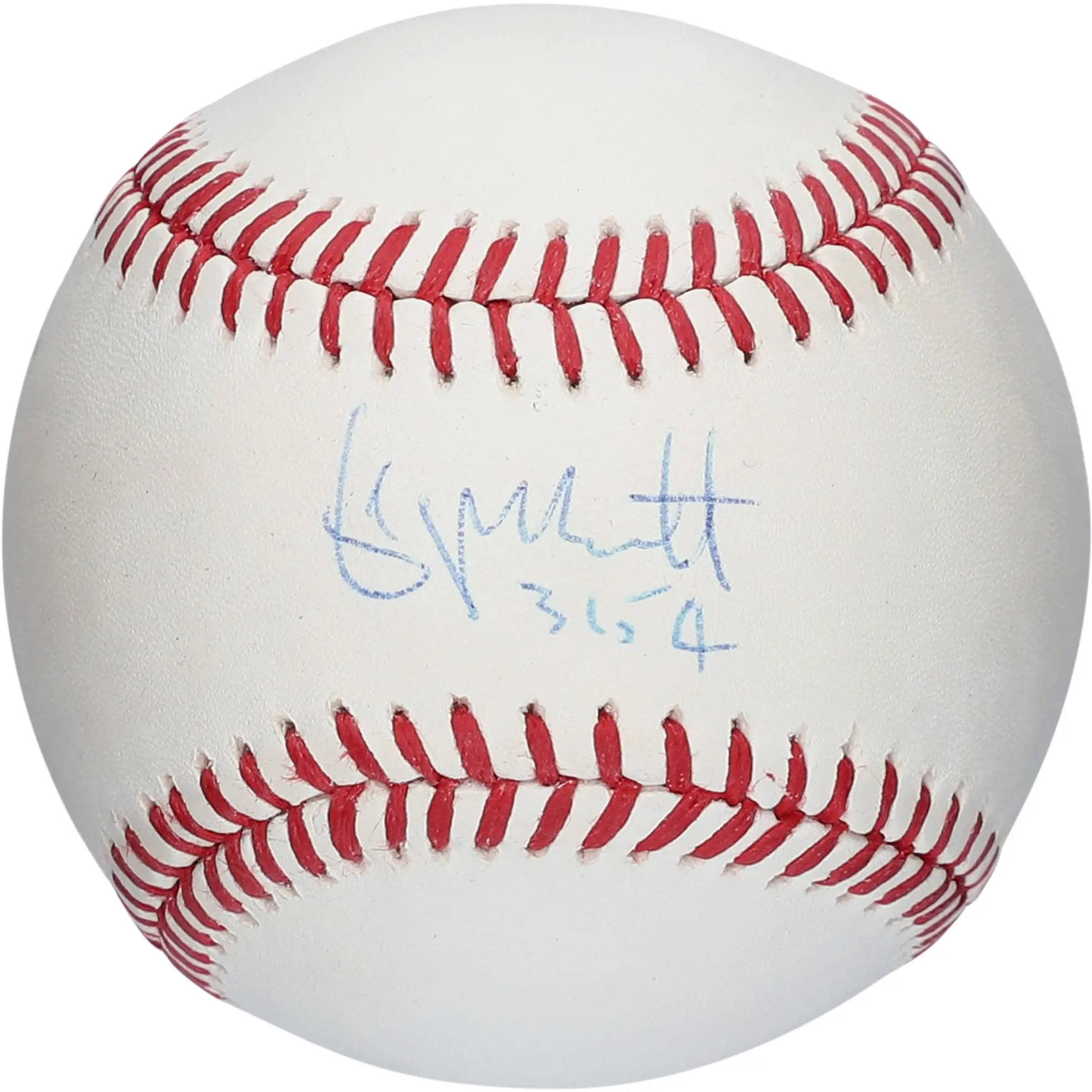George Brett Kansas City Royals Autographed Baseball with 3154 Inscription - Fanatics Authentic Certified
