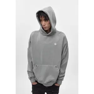 Rock Essential Hoodie in Gray