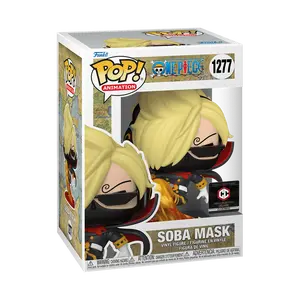 Funko Pop! One Piece - Soba Mask (Chalice Collectibles) (Common) #1277 Exclusive Collectible Pop Vinyl Figure