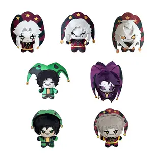 3.94in Jester Plush Toy Cute Harlequin Pierrot Stuffed Doll Perfect Present dolls baby dolls plushies stuffed animals