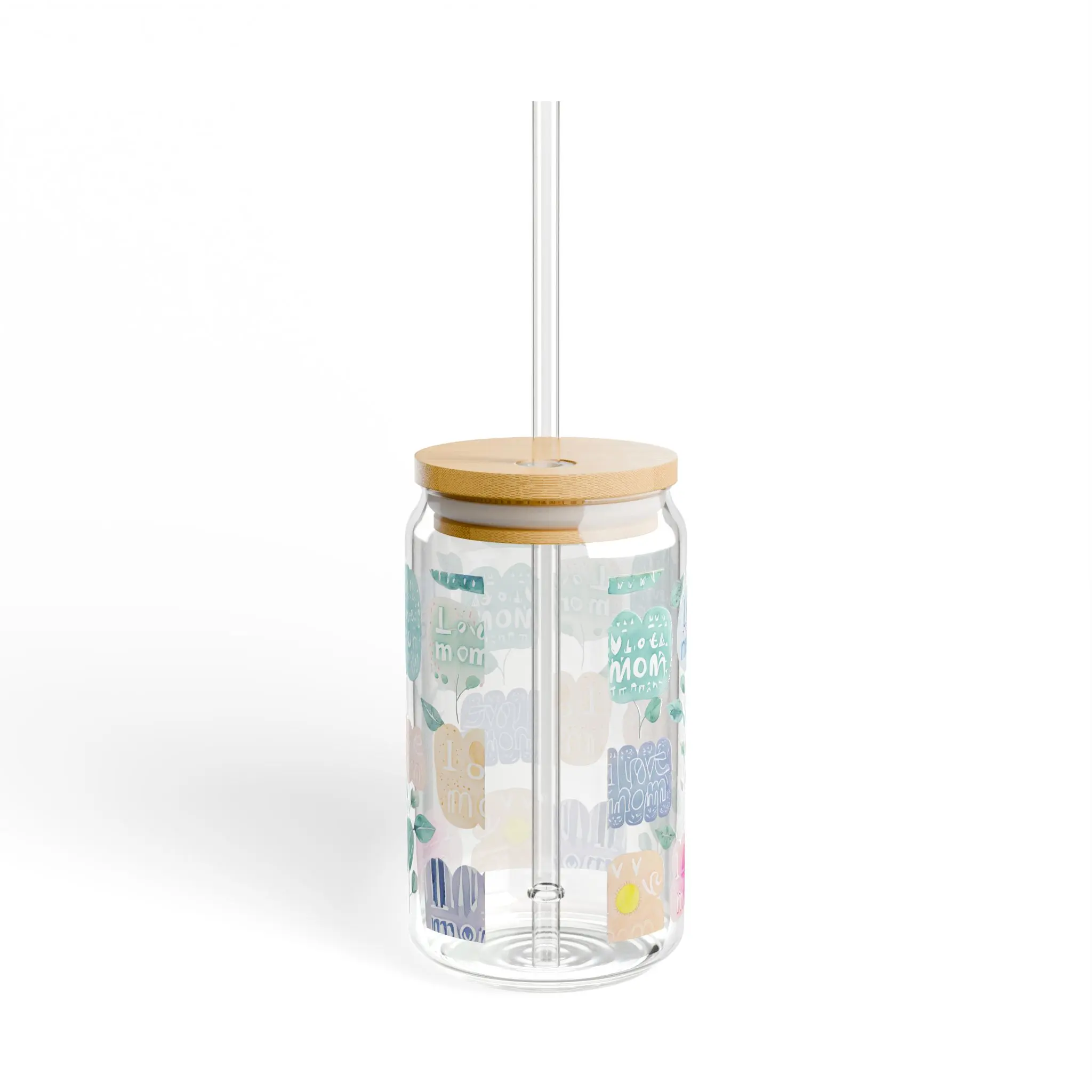 Sipper Glass - 16oz Glass for Soft Drink Beverages