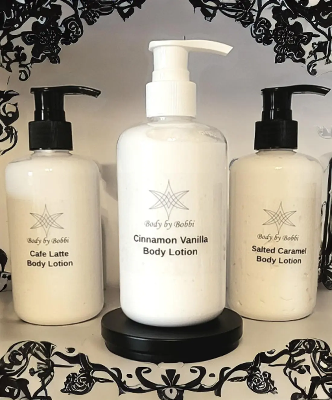 Everyday Body Lotion 16 oz - Shea Butter, Vitamin E, & Jojoba Oils - Salted Caramel, Cafe Latte, & Cinnamon Vanilla Scents Body Care Comfort Skin Care Skin Repair Cosmetic