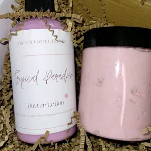 Tropical Paradise Lotion and Sugar Scrub