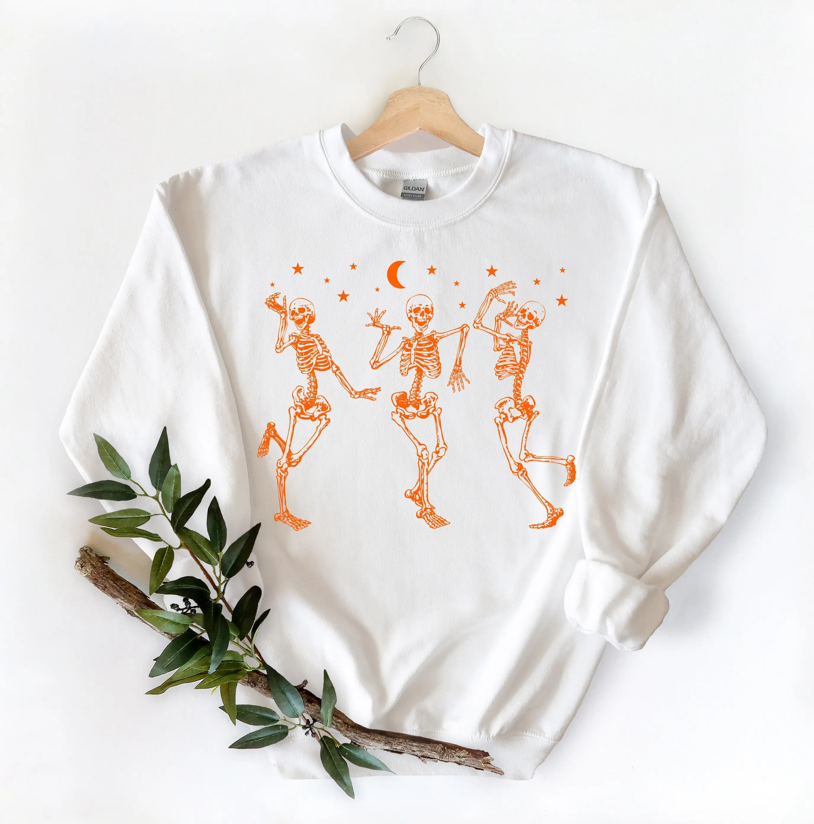 Dancing Skeletons Halloween Shirt For Womenhalloween T-shirtsskeletons Halloween T-shirtsmom Halloween T-shirtsskeletons Dancing Shirt TK62GN