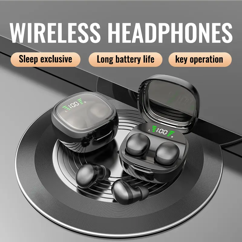 Mini In-Ear Bluetooth Earbuds – New Ergonomic Design, Secure Compact Fit, Enhanced Battery Performance with Fast Charging, Battery Status Indicator-MINI13X work  headphones earbuds  under  20 headphone