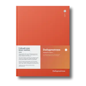 Dailygreatness Original Journal and Planner for Personal Growth Yearly Mindset Goal Planner Daily Tools for Self Mastery Focus and Organization Gratitude Prompts Goals