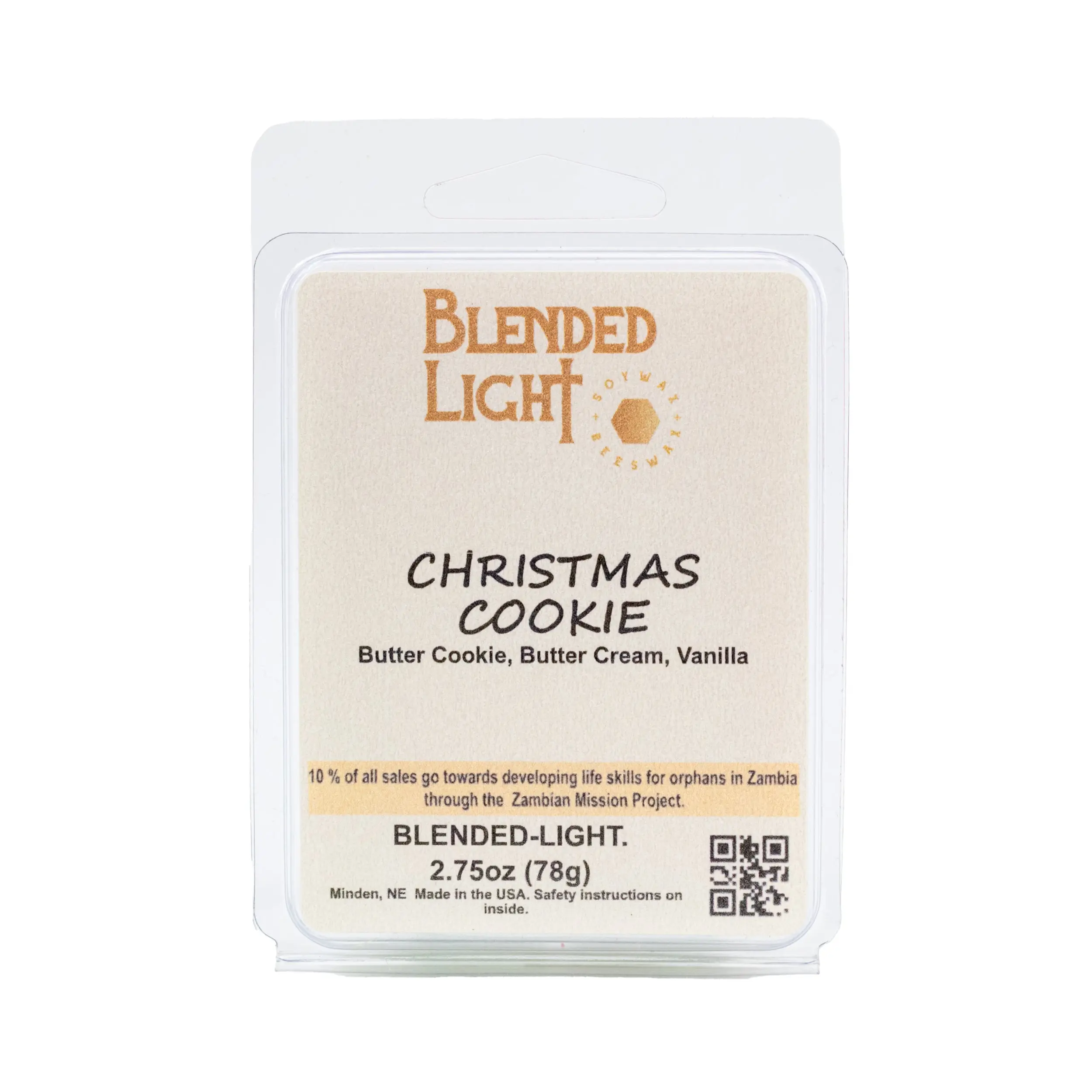 Christmas Cookie Scented Wax Melts | 2.75 oz | Blended Light