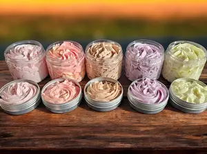 Whipped Body Frosting - Body Butter for Glowing Skin - Choose Your Scent - Moisturizer & Hydrator - Sampler 1oz or Full Size 4oz Options Available