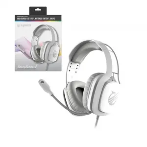 INSTINCT Deluxe Wired Headset - White