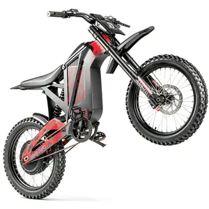 EOEOTWO EX1 Electric Bike 17" Off-Road Tires | Peak Power of 3000W 48V 25Ah Removable Battery | 40Mph Max Speed, 50 Miles Range | Hydraulic Suspension & Brakes,Pedal Assist for Adults & Teens, Mountain & Commute