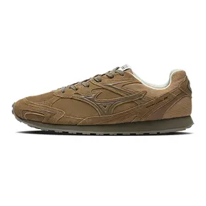 Mizuno LG 60S 2K 2.0 Autumn Winter Comfortable Versatile German Training Low Top Casual Shoes for Men and Women in Brown Trending Shoes, House White Official Shoes to Get / Maison Mihara Verifiable, with credentials and supporting global authentication