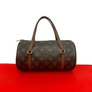 Pre-owned Louis Vuitton Canvas Shoulder Bags Papillon Monogram Handbag
