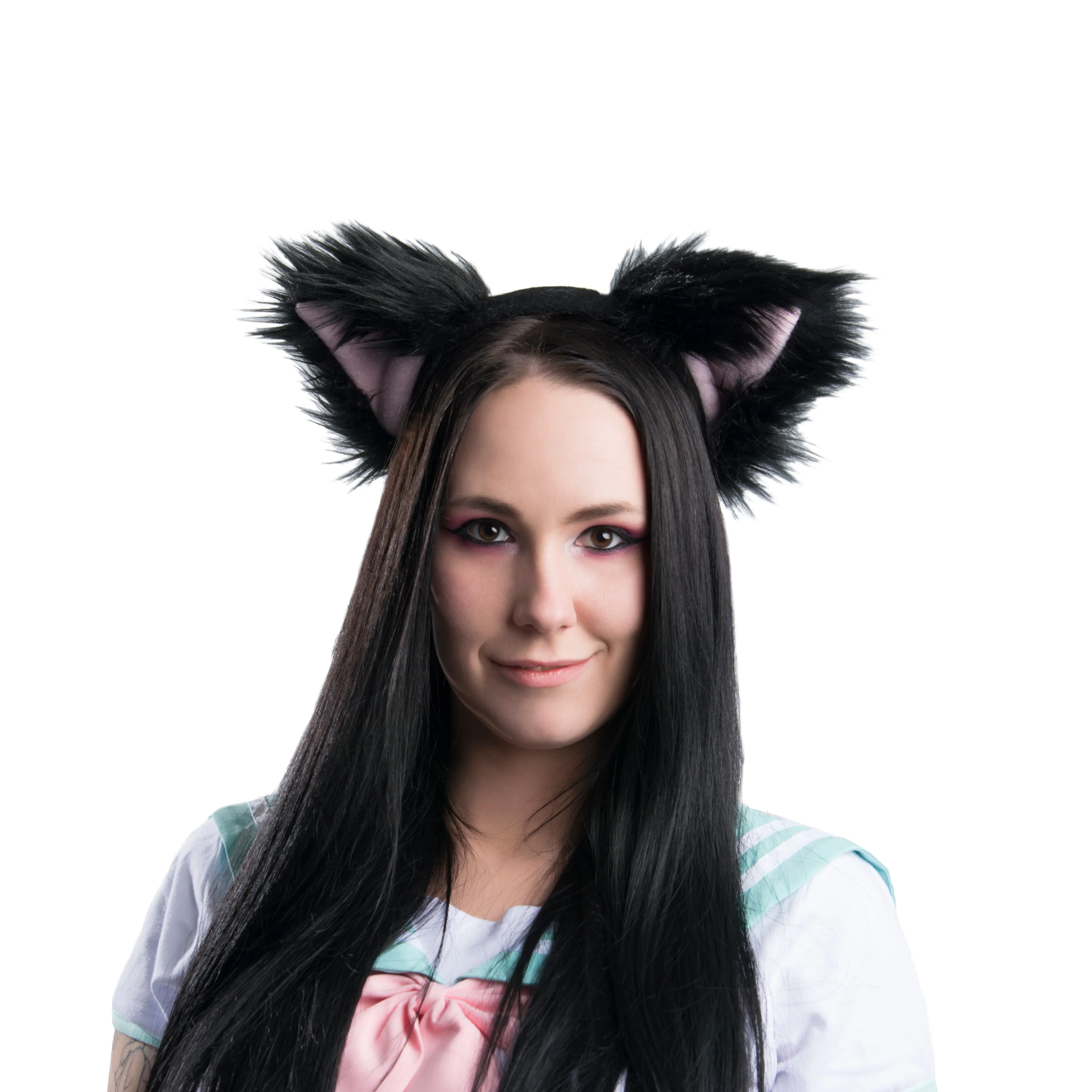 Classic Black (Pink Inner Ear)