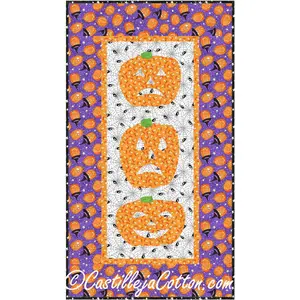 Scary Pumpkins Panel Quilt Pattern