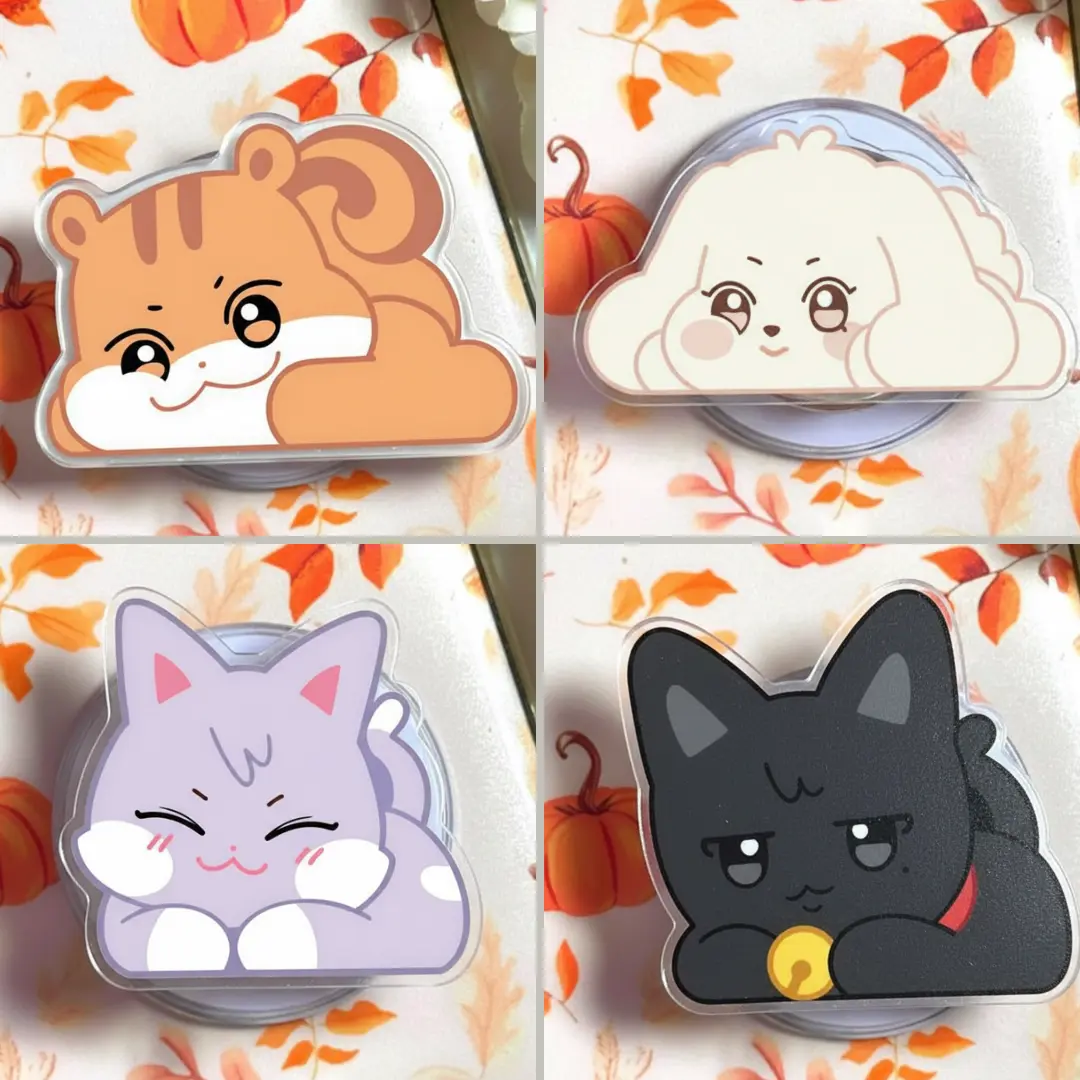 Rosette Grip] Kpop Treasure Crew MagSafe Phone Grip for iPhone