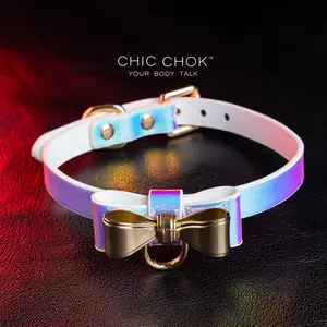 CHICCHOK - Miss Noble (Iridescent) Choker for Women choker