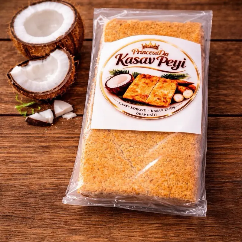 Kasav dous kokoye Okap,kasav Ayisyen.