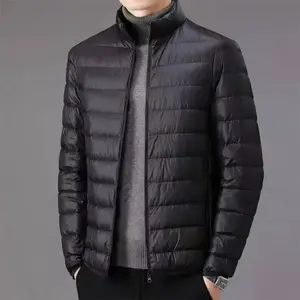 Men's Waterproof Winter Jacket Cotton Coat, Water-Resistant, Warm Insulated Fabric, Thermal Windbreaker with Durable Selected Material, Soft Breathable Elegant Feel, Three-Dimensional Loose Fit Men's Outerwear Cotton Jacket Menswear Tops