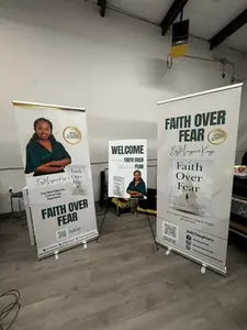 Retractable Banner - Waterproof UV Print | Lightweight & Durable | High-Resolution Display for Events, Trade Shows, and Promotions