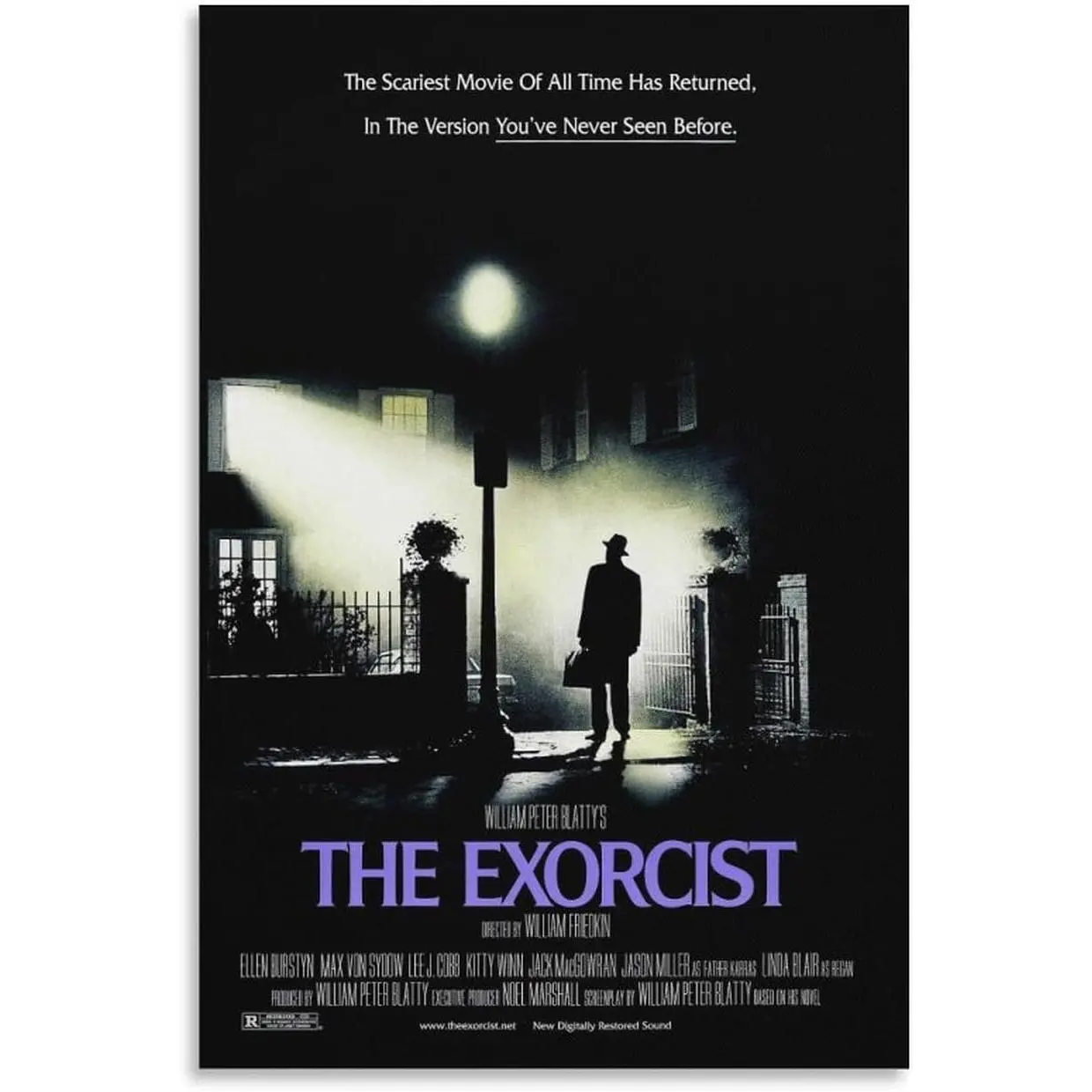 Wall Decoration Painting Classic Movie The Exorcist Movie Poster Horror Decoration Cool Artwork Wall Art Home Decor Gift Ideas Canvas Art Poster And Wall Art Picture Print Modern Family Bedroom Decor