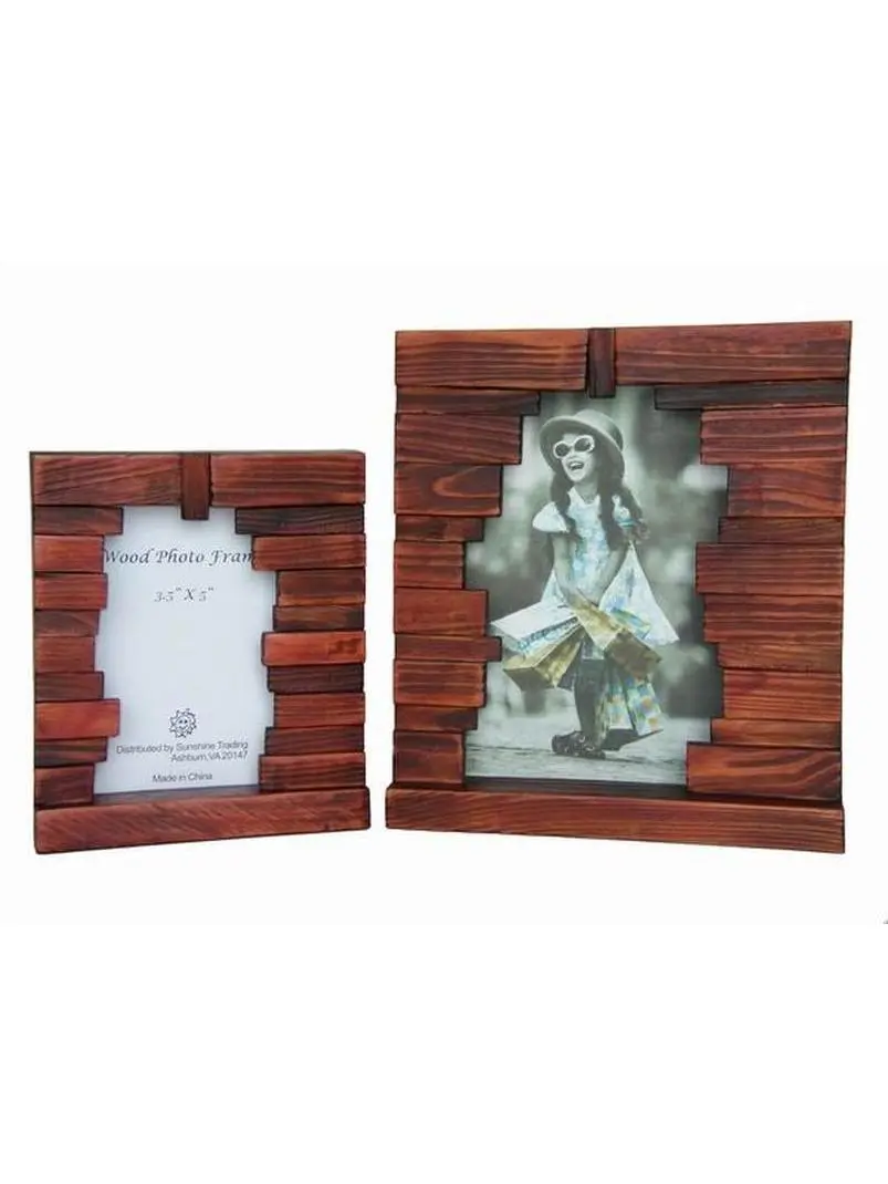Handmade Wood Photo Frame - 3.5 x 5 Inch