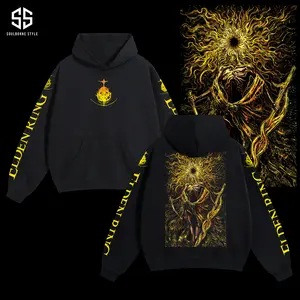 [Soulsborne Style] Vintage Midra Lord of Frenzied Flame 2.0 - Elden Ring Unisex Hoodie, Soulsborne Gaming Apparel, Game Shirt, Video Game Clothes, Boy Merch, Gift For Him, Gift For Her, Soulslike Streetwear