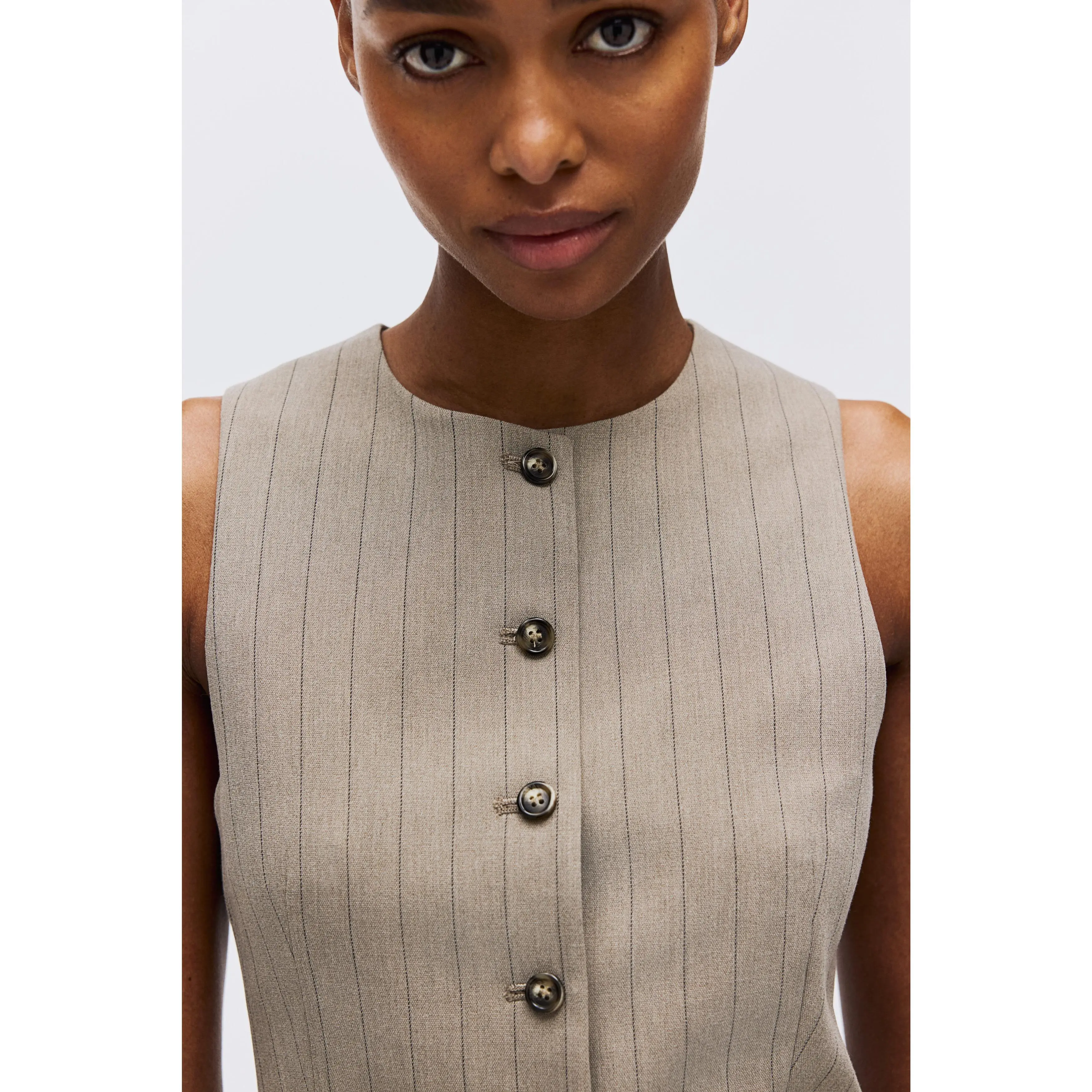 H&M Long waistcoat