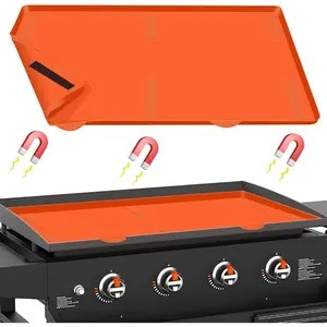 36" Griddle Mat  for Blackstone,  Protective Cover Mats Blackstone Griddle Top Covers for Blackstone Protector Outdoor-Orange