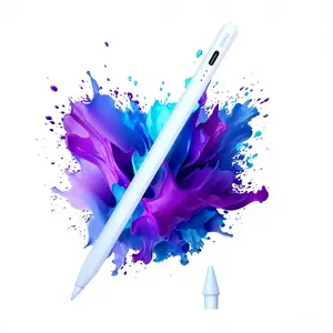 Stylus Pen for iPad 2018-2025 No Lag Tilt Sensitivity Bluetooth Fast Charge for Apple Pencil with Magnetic Compatible with iPad 11/10/9/8/7/6 Air 3/4/5 Pro 11/12.9/M4 Mini 5/6