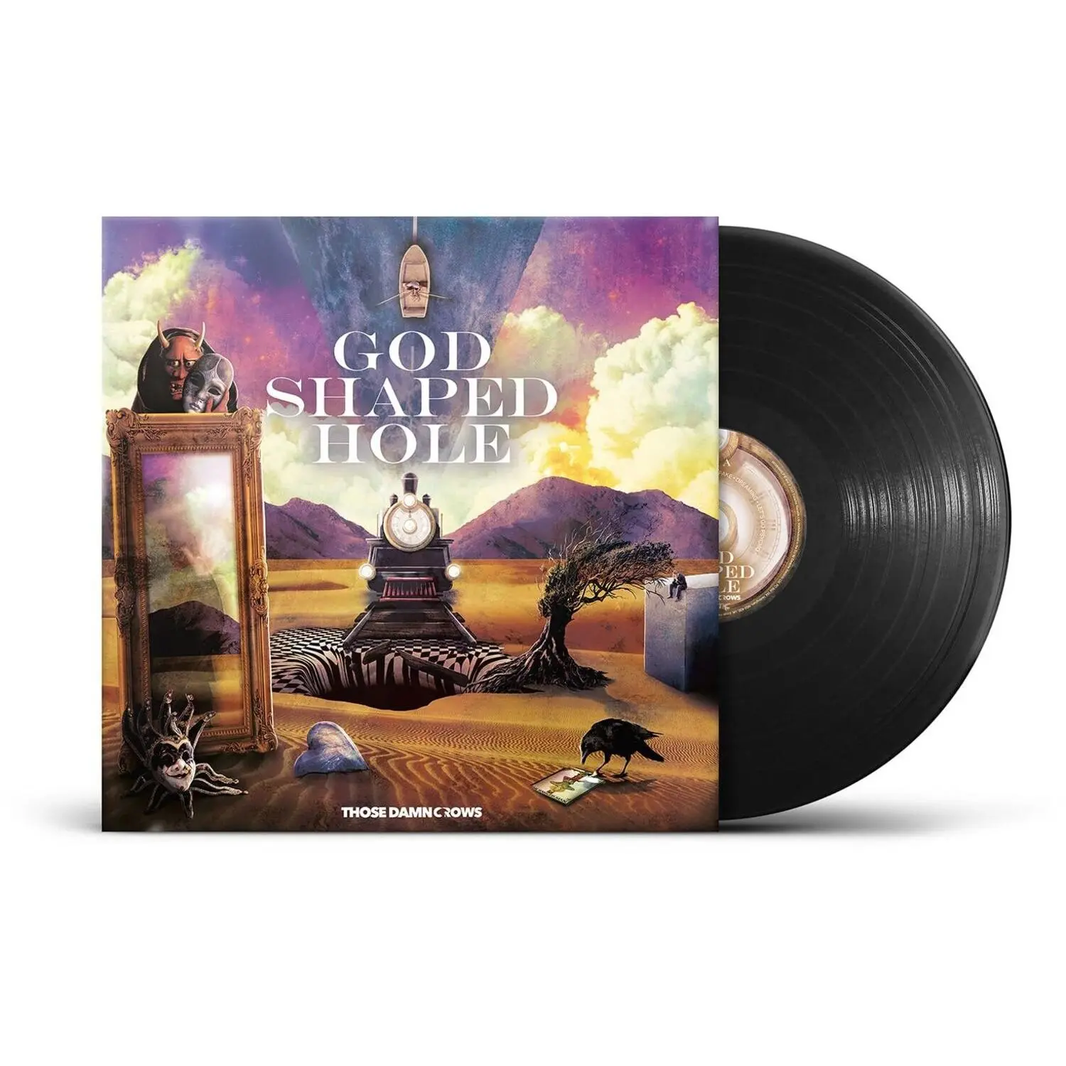 Those Damn Crows - God Shaped Hole  [VINYL RECORD - LP] Explicit