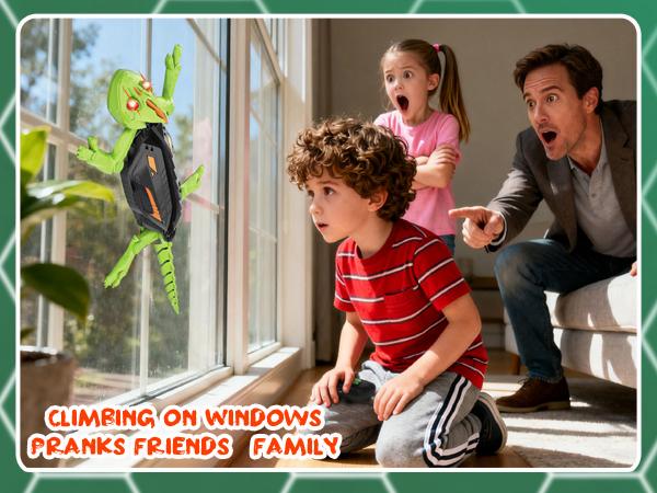 Wall Crawler Gecko, TikTokShopBlackFriday Remote Control Toy, Electric Lizard Toy with LED Glowing Eyes, 360° Spin, Halloween and Christmas STEM Tech Toy Gift for Kids Wall Crawler Gecko, TikTokShopBlackFriday Remote Control Toy, Electric Lizard Toy with LED Glowing Eyes, 360° Spin, Halloween and Christmas STEM Tech Toy Gift for Kids