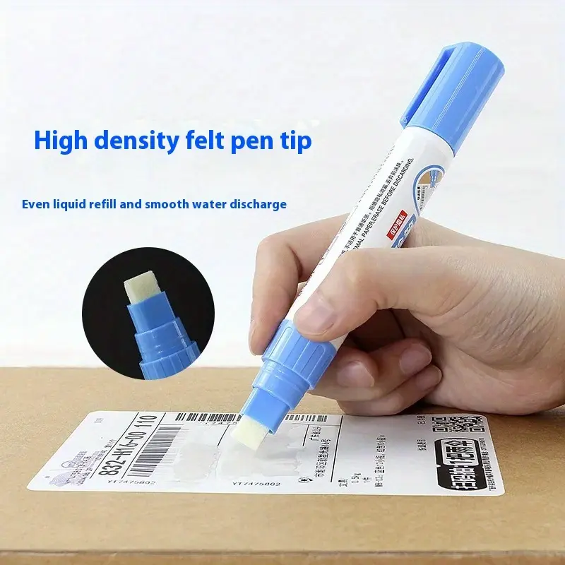 Privacy Protection Thermal Paper Eraser, Tip Credit Card Cleaner Tool, Desk Supplies, Ideal for Bank Cards, Mobile Bills, Shipping Labels