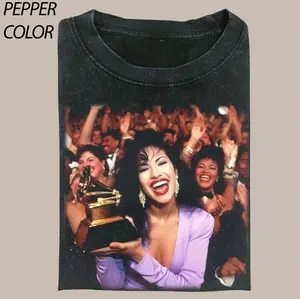 The Grammy Smile Selena T-Shirt, Music Band T-Shirts, 90s Retro Shirt, Country Music Tees, Vintage Graphic Tee, Unisex Shirt Womenswear Menswear Top Streetwear Oufits, Gift For Men