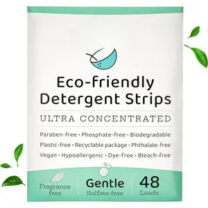 Laundry Detergent Sheets - Sulfate-free, Gentle - For  , , Hand Wash - , , , Sulfate Free,  Free, Unscented Laundry Soap