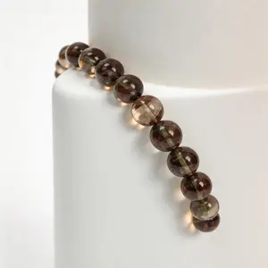 Green Phantom Quartz Bracelet - Positive Wealth & Career Luck Crystal for Prosperity & Emotional Balance