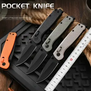 EDC 440C Blade Nylon Fiberglass Handle Outdoor Camping Kitchen Tools