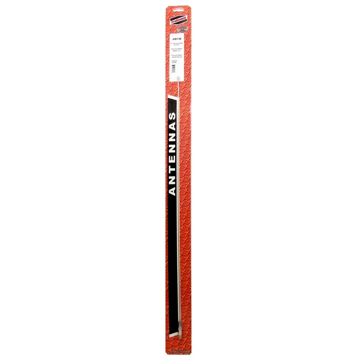 212 MAIN AM & FM Antenna - 20 in. Tall Stainless Steel, 0.38 x 24 in. Threaded Base, Boating Sports & Outdoor Accessories Gadget