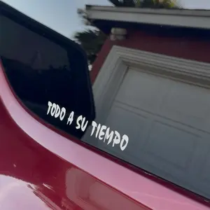 Todo A Su Tiempo Vinyl Sticker Decal Decorative