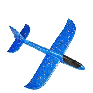 Upgrade Ultra-Light Hand-Thrown Glider Toy, Foam Glide Plane for Kids, Outdoor Large Model Aircraft, Trendy Spin Glider for Children, Foam Glider Airplane