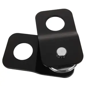 1/2 Inch Snatch Blocks 4 Ton Heavy Duty Winch Pulley 8818lbs Capacity Universal Snatch Blocks Use for Synthetic Rope or Steel Cable