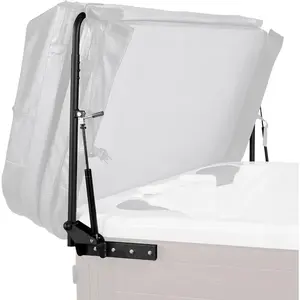 VEVOR Hydraulic Spa Cover Lift, Hot Tub Cover Lift, Adjustable Height 33.1 to 41.3 in and Width from 53.1 to 92.5 in, Mounted Underneath on One Side, Compatible with Various Sizes of Hot Tubs Spas