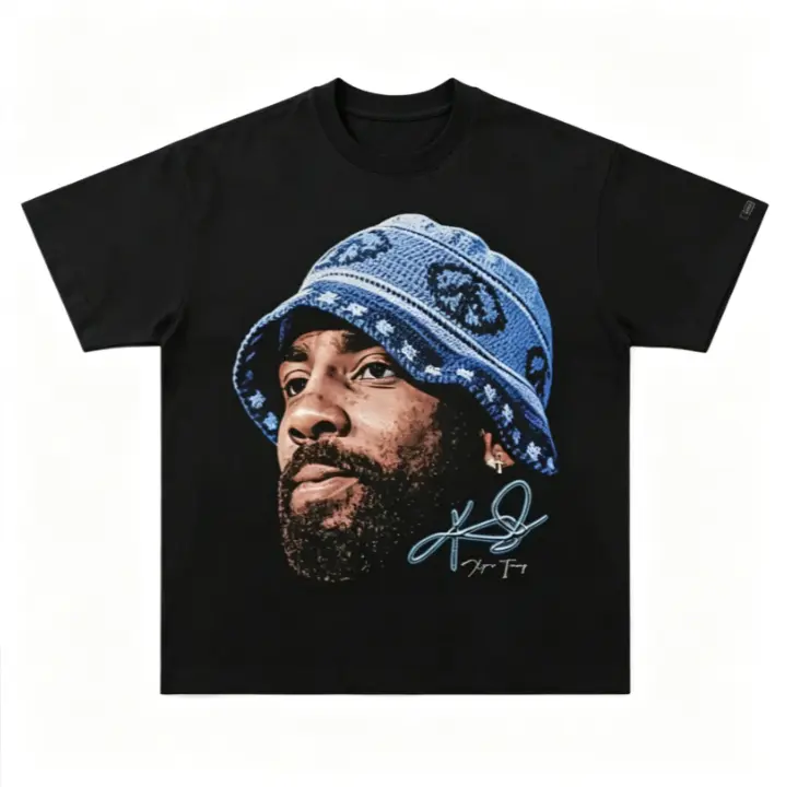 KYRIE IRVING BIG FACE Vintage Tee, Kyrie Irving T-Shirt, Unisex Basketball Shirt, Hip Hop Graphic Tees, Gifts Shirt, Menswear Womenswear Streetwear