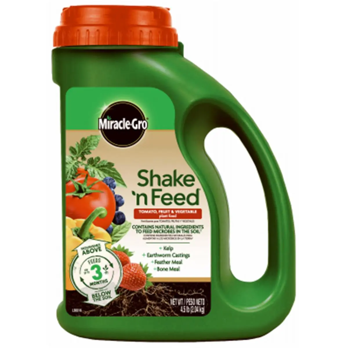Scotts Miracle-Gro Shake'N'Feed Fertilizer, 131261 Formula for Tomatoes & Vegetables (Garden Plant Care Supplies)