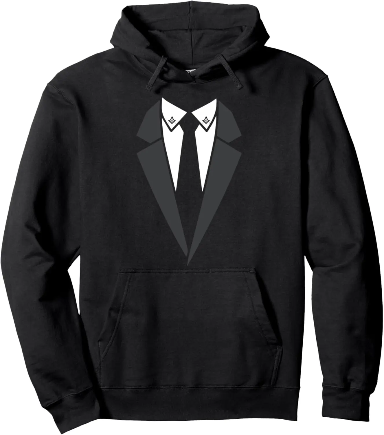 Masonic Suit Shirt Pullover Hoodie 3